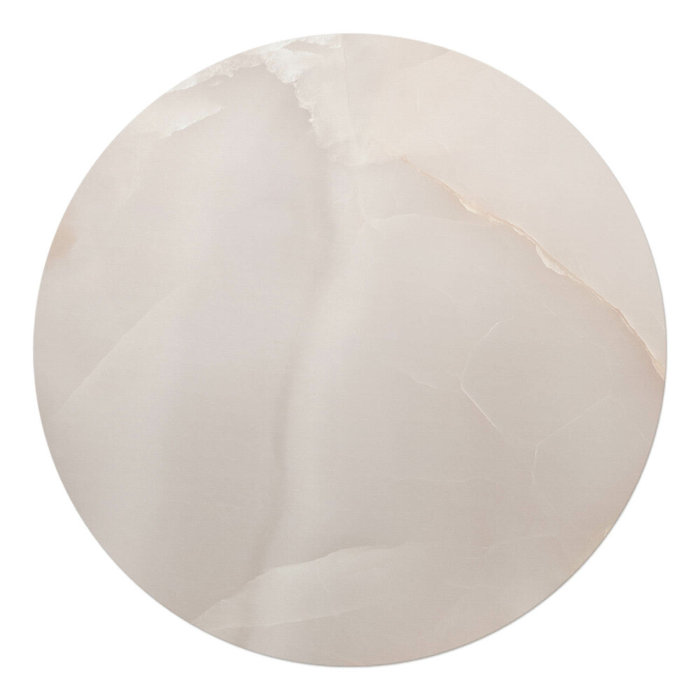 Mata pod krzesło okrągła Marmurowe żyłki
