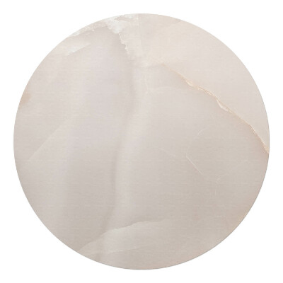 Mata pod krzesło okrągła Marmurowe żyłki