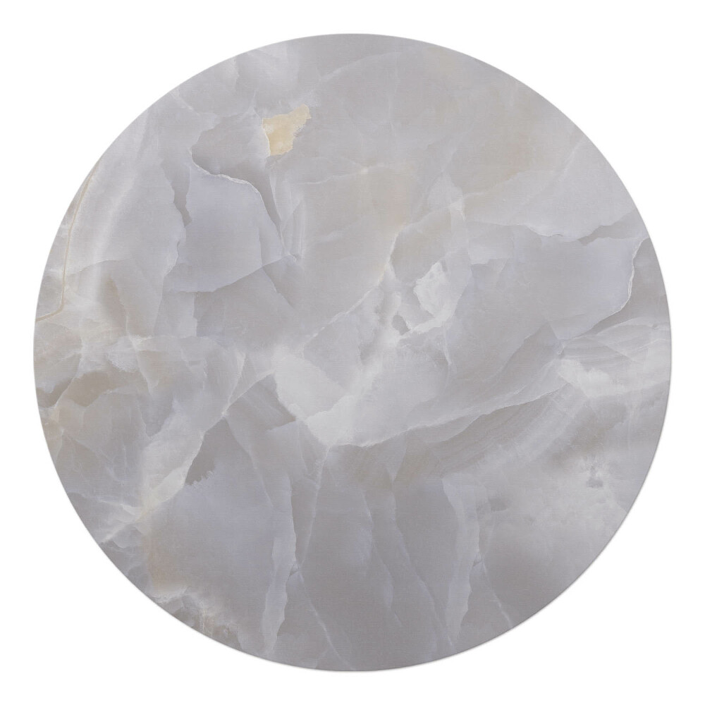 Podkładka pod krzesło okrągła Marmurowe fale