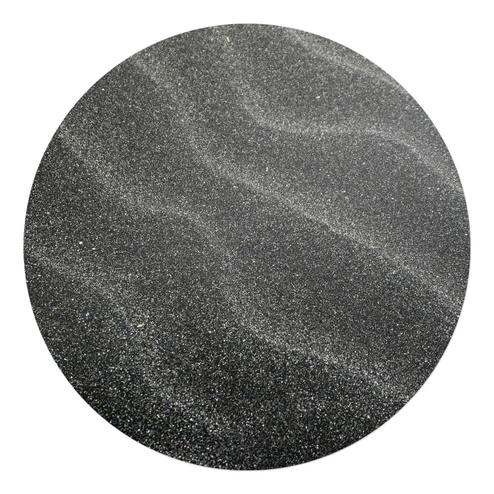 Podkładka pod krzesło obrotowe okrągła Falujące wzory piasku