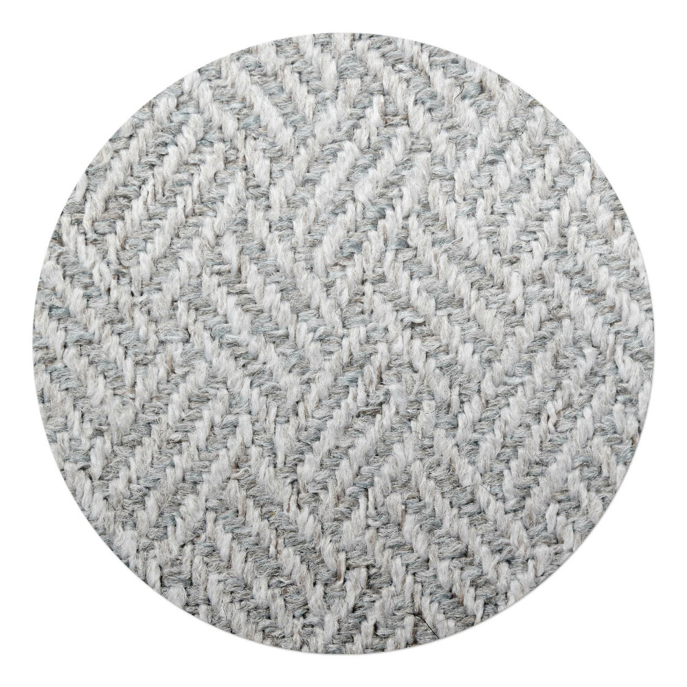 Podkładka pod krzesło okrągła Jodełka tkanina