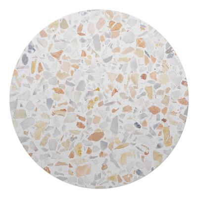 Podkładka pod krzesło obrotowe okrągła Mozaika kamienna