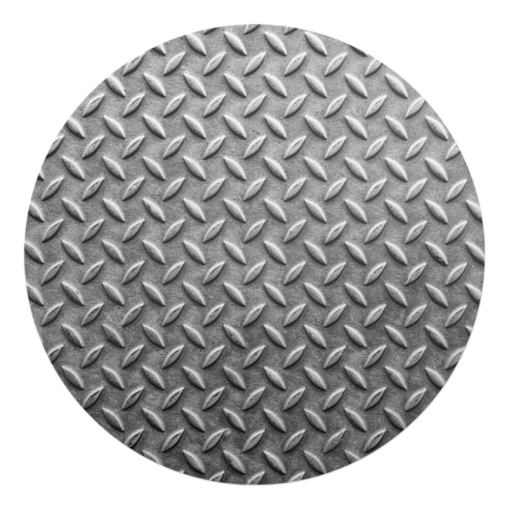 Podkładka pod krzesło okrągła Metalowa krata