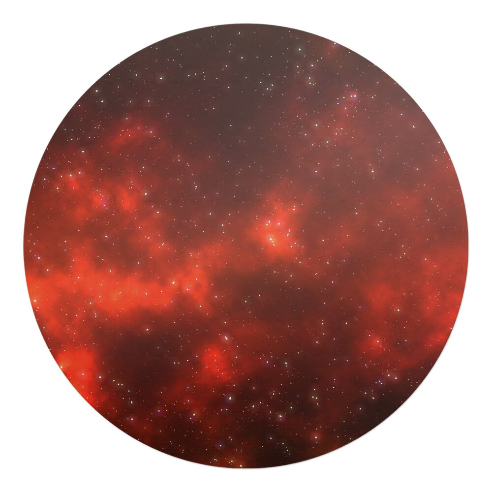 Podkładka pod krzesło okrągła Kosmiczna mgławica