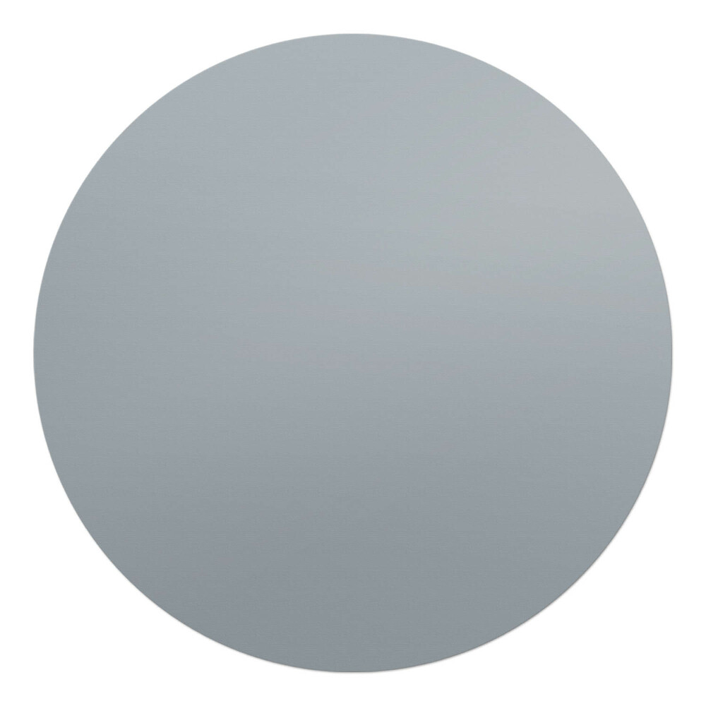 Mata na podłogę pod krzesło okrągła Kolor Szary