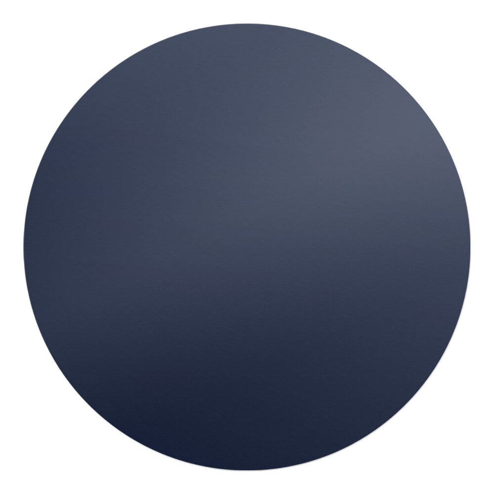Podkładka pod krzesło obrotowe okrągła Kolor ciemny granatowy