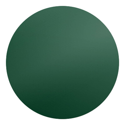 Podkładka pod krzesło okrągła Kolor Ciemnozielony