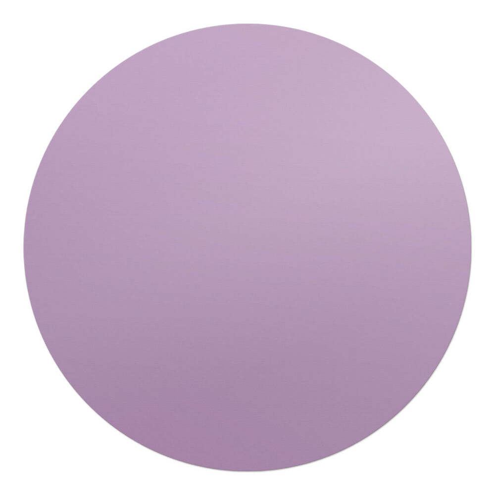 Podkładka pod krzesło okrągła Kolor Jasnofioletowy