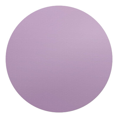 Podkładka pod krzesło okrągła Kolor Jasnofioletowy