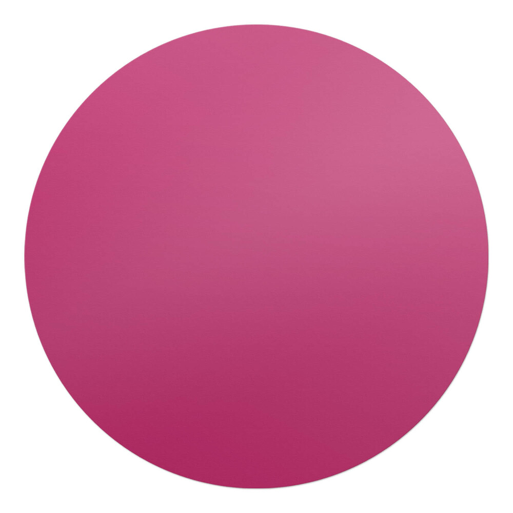 Mata pod krzesło okrągła Kolor Różowy