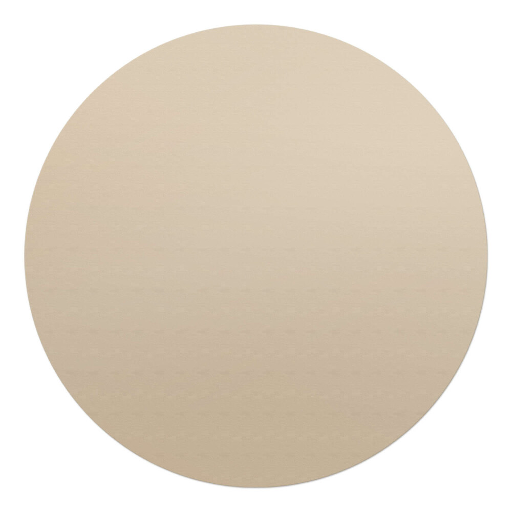 Podkładka pod krzesło obrotowe okrągła Kolor Beżowy