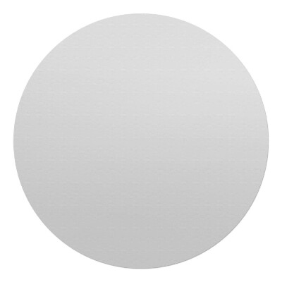 Mata na podłogę pod krzesło okrągła Kolor Szary