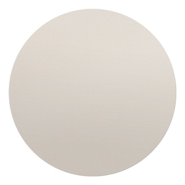 Mata pod fotel biurowy okrągła Kolor Jasny beżowy