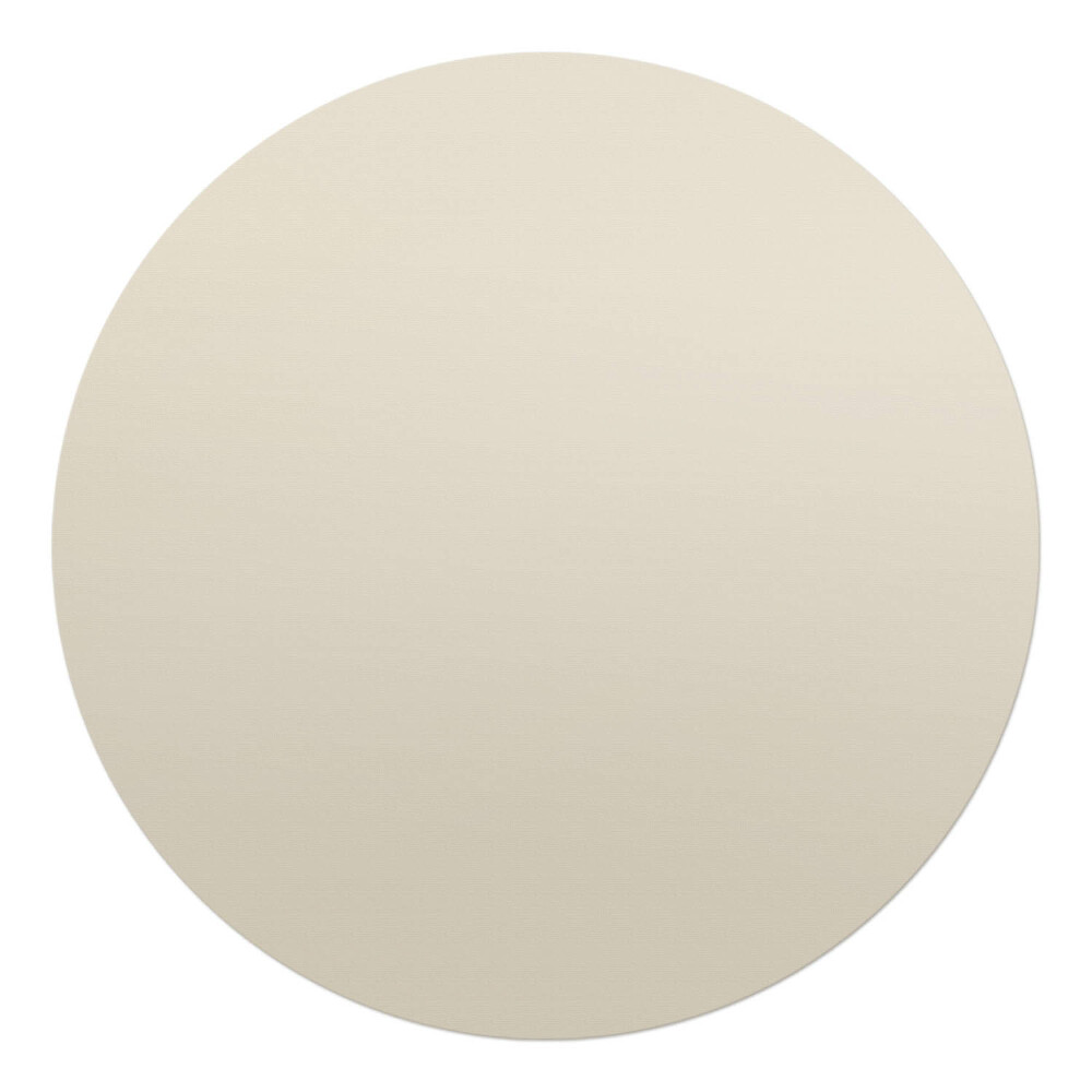 Podkładka pod krzesło okrągła Kolor Beżowy