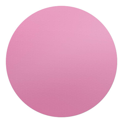Podkładka pod krzesło obrotowe okrągła Kolor pastelowy różowy