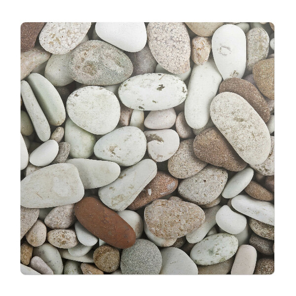 Mata pod fotel biurowy Kamienie na plaży