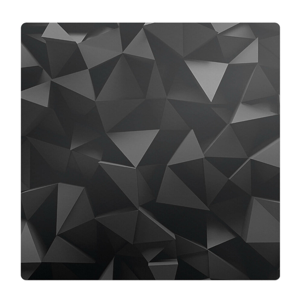 Mata na podłogę pod krzesło Geometryczne bryły 3D