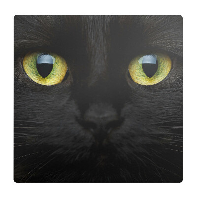 Mata pod fotel biurowy Kocie oczy z bliska