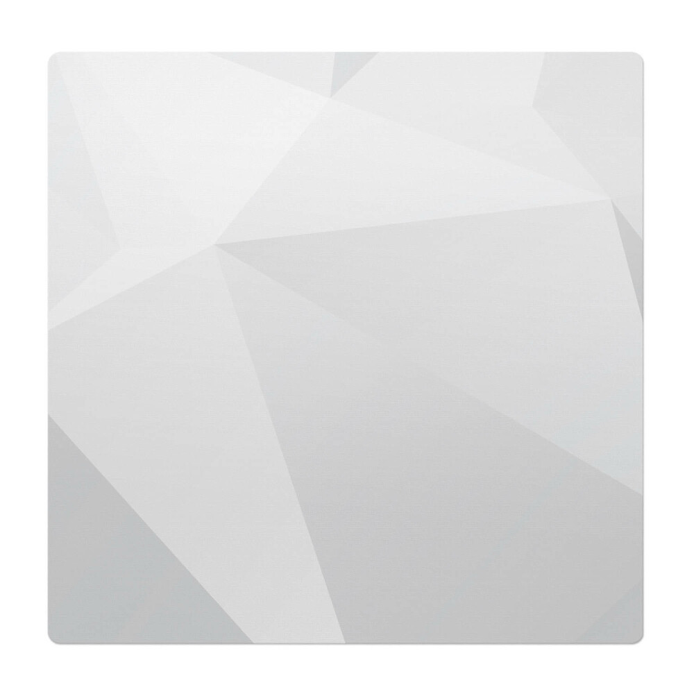 Mata na podłogę pod krzesło Geometryczny wzór 3D