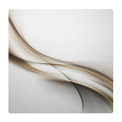 Mata ochronna pod fotel Abstrakcyjne fale