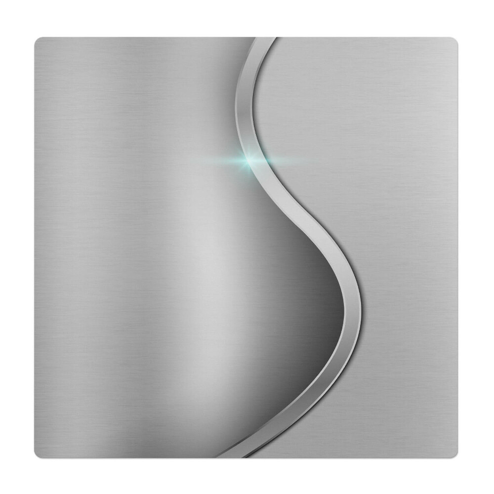 Mata pod krzesło Metaliczna fala