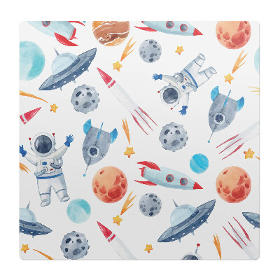 Podkładka pod krzesło obrotowe Kosmiczny wzór