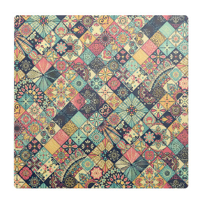 Podkładka pod fotel Patchwork kwiatowy