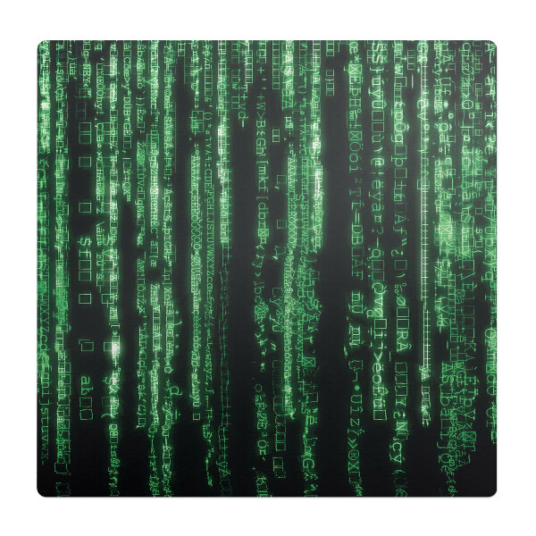 Mata ochronna pod fotel Kod cyfrowy spadający