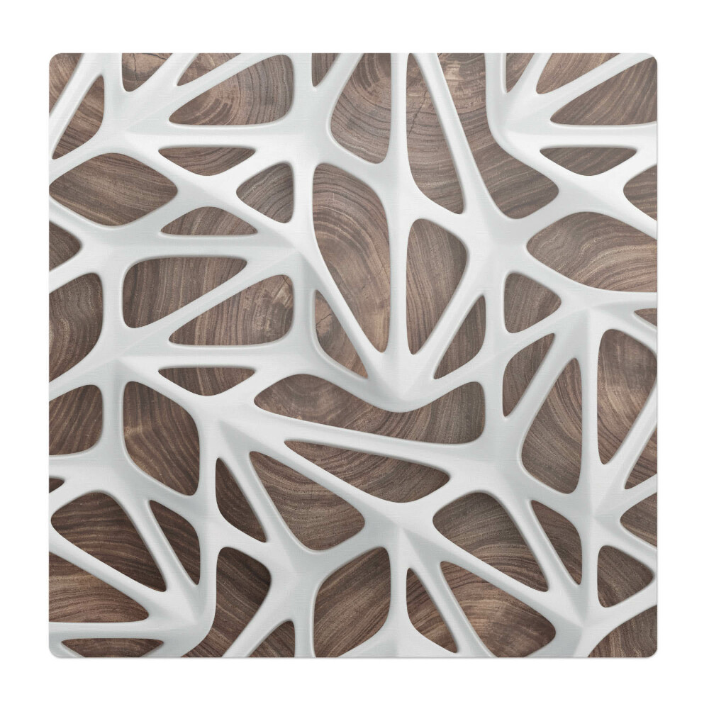 Mata na podłogę pod krzesło Ażurowa struktura