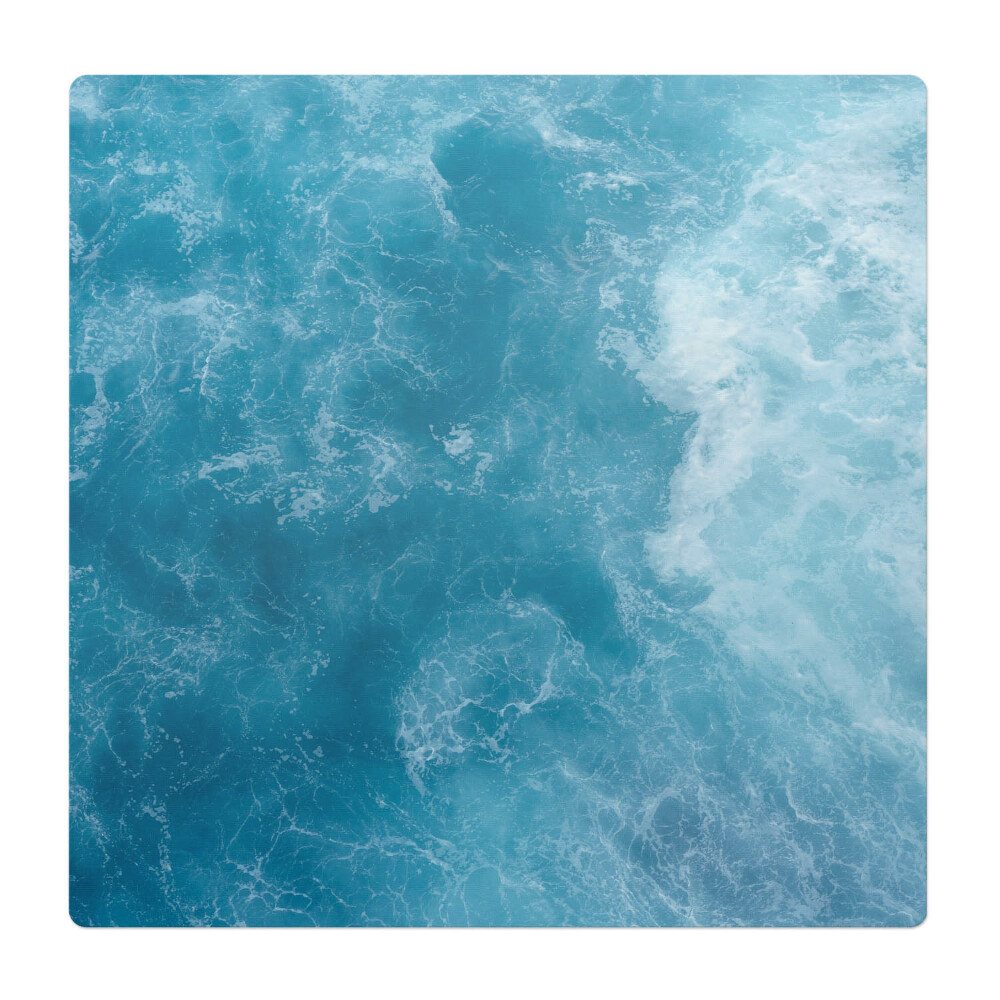 Mata pod fotel biurowy Wzburzone fale oceanu