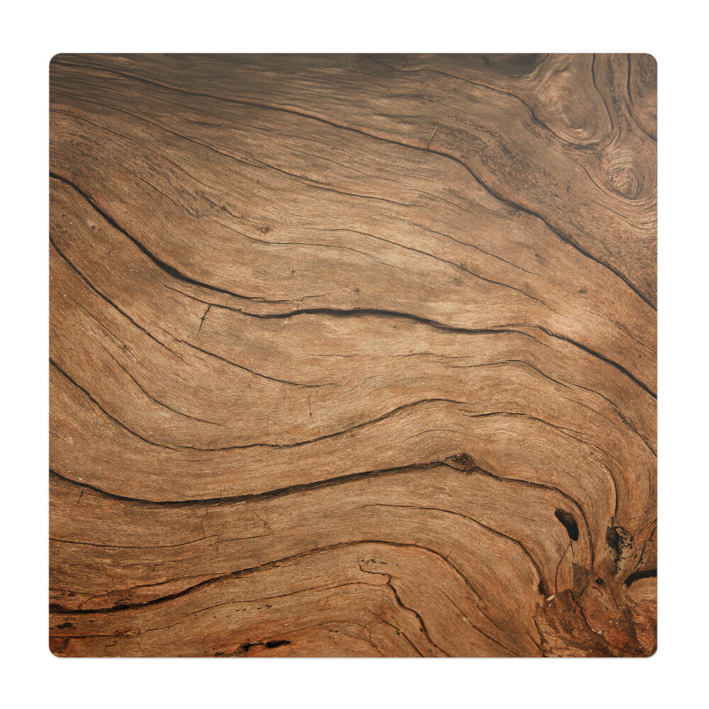 Mata na podłogę pod krzesło Drewniane słoje