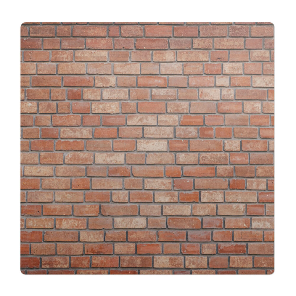 Podkładka pod krzesło obrotowe Ceglana ściana wzór