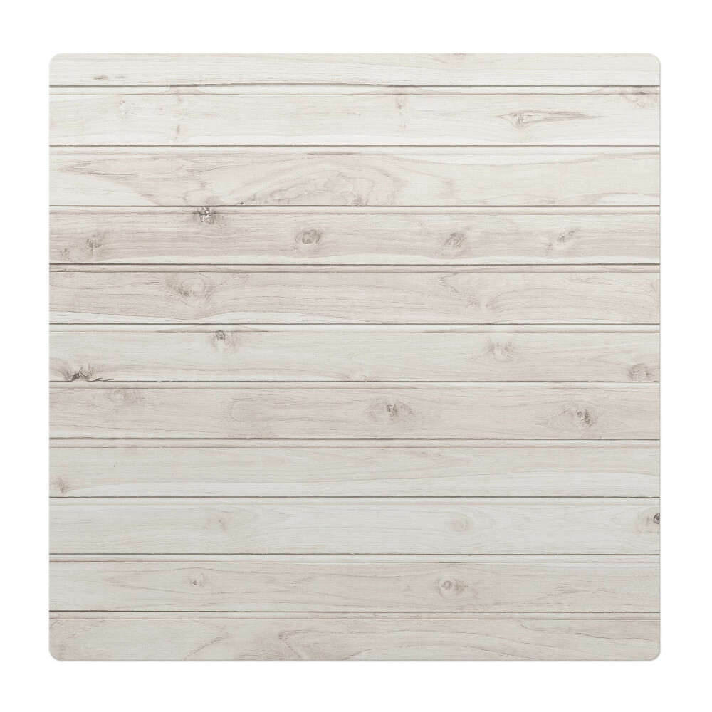 Mata ochronna pod fotel Jasne deski drewniane