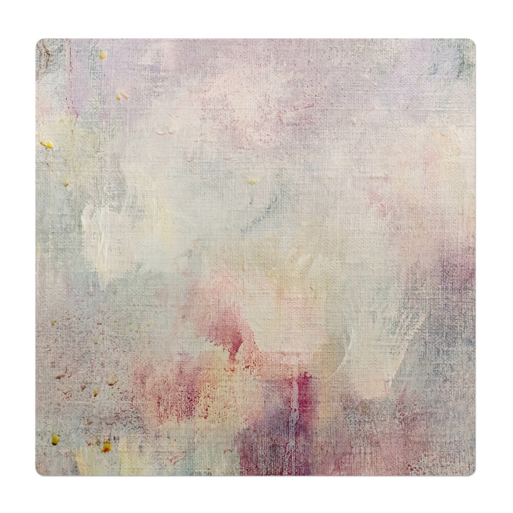 Mata na podłogę pod krzesło Pastelowa abstrakcja