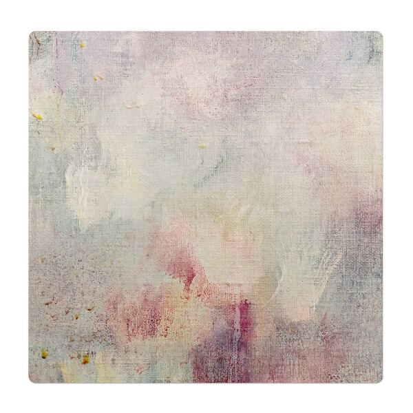 Mata na podłogę pod krzesło Pastelowa abstrakcja