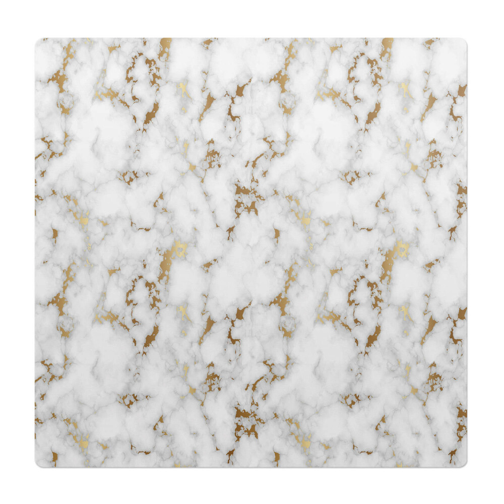 Mata pod fotel biurowy Marmurowy wzór tła