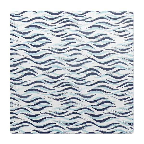 Mata pod fotel biurowy Falujące linie