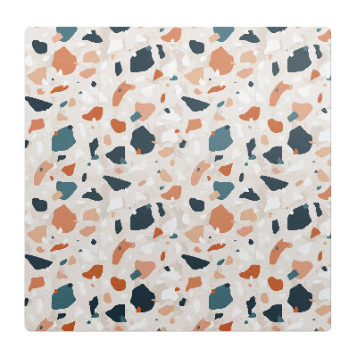 Mata na podłogę pod krzesło Terrazzo abstrakcja