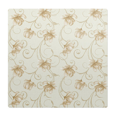 Podkładka pod krzesło obrotowe Kwiatowy ornament