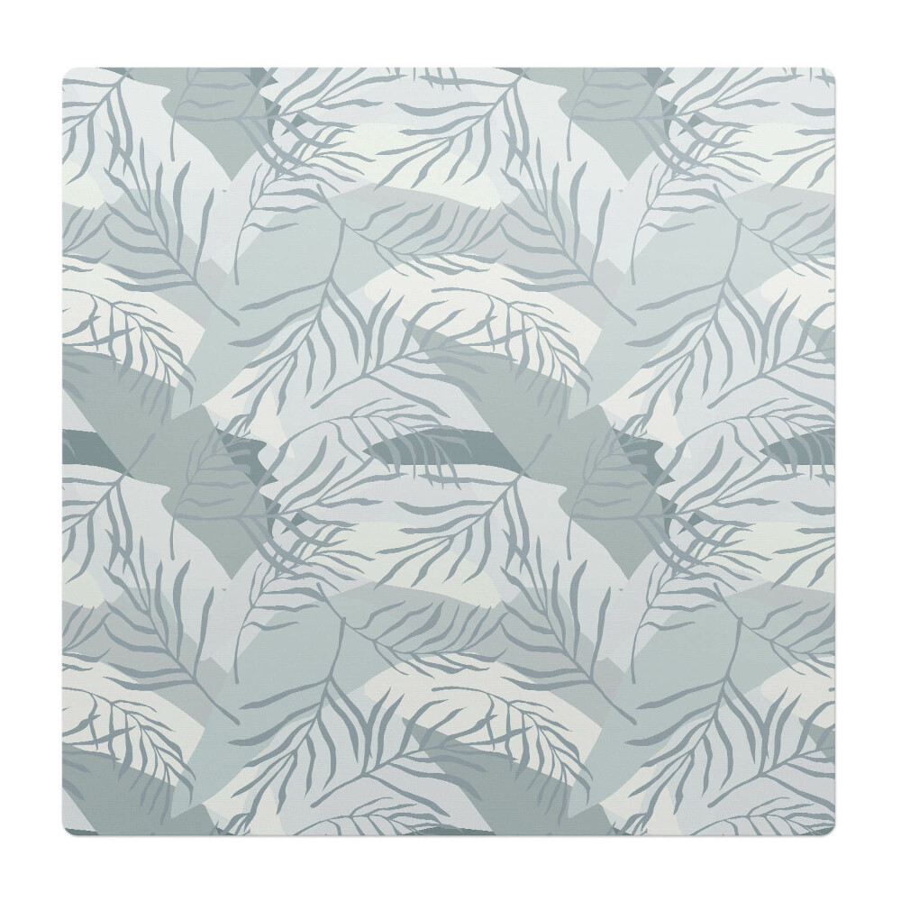 Podkładka pod krzesło obrotowe Liście w pastelach