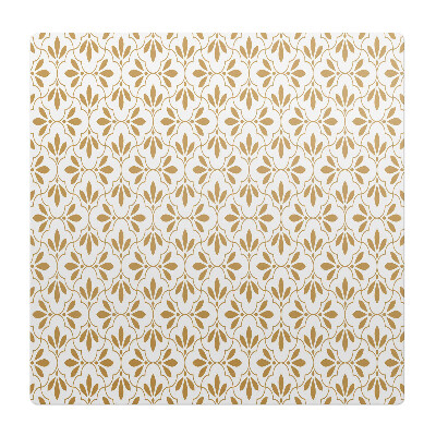 Mata na podłogę pod krzesło Ornament roślinny