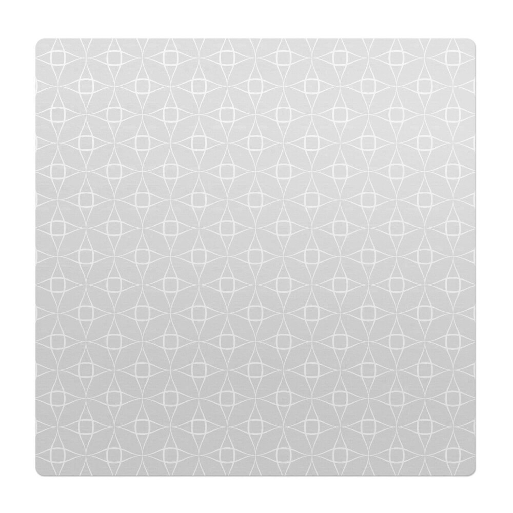 Mata pod fotel biurowy Geometryczny wzór retro