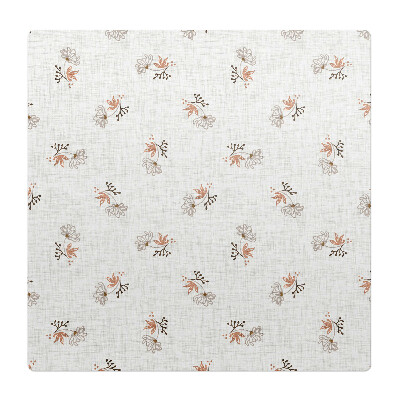 Podkładka pod krzesło obrotowe Delikatne kwiaty retro