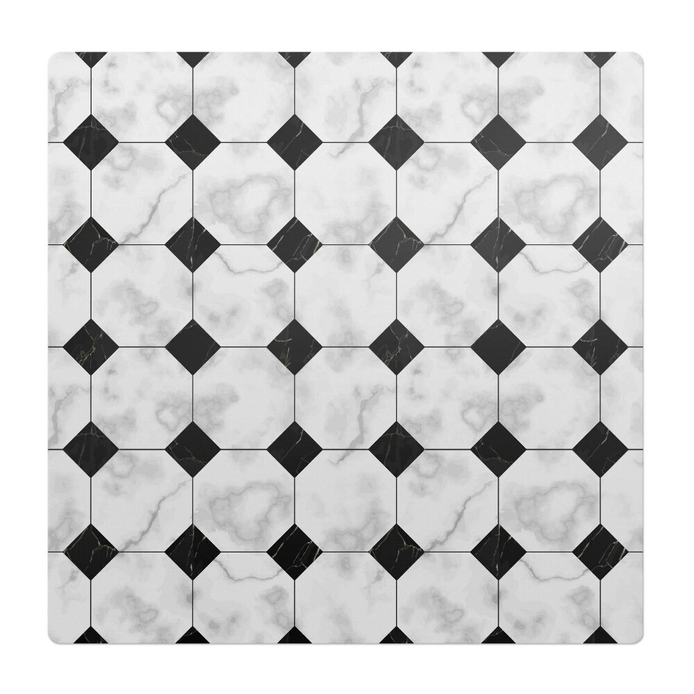 Podkładka pod krzesło obrotowe Geometryczny wzór płytek