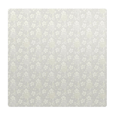 Podkładka pod krzesło obrotowe Kwiatowy wzór retro