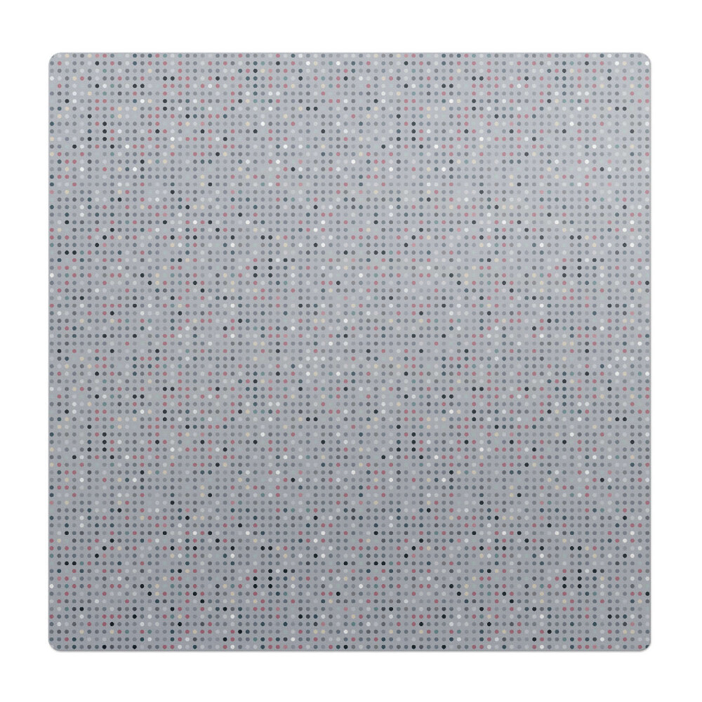 Mata pod krzesło do biura Kropki mozaika