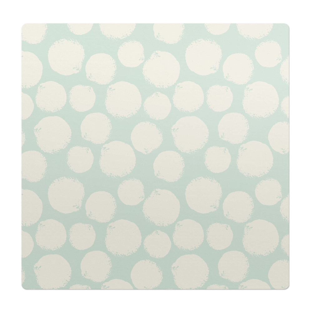 Mata pod fotel biurowy Pastelowe kropki