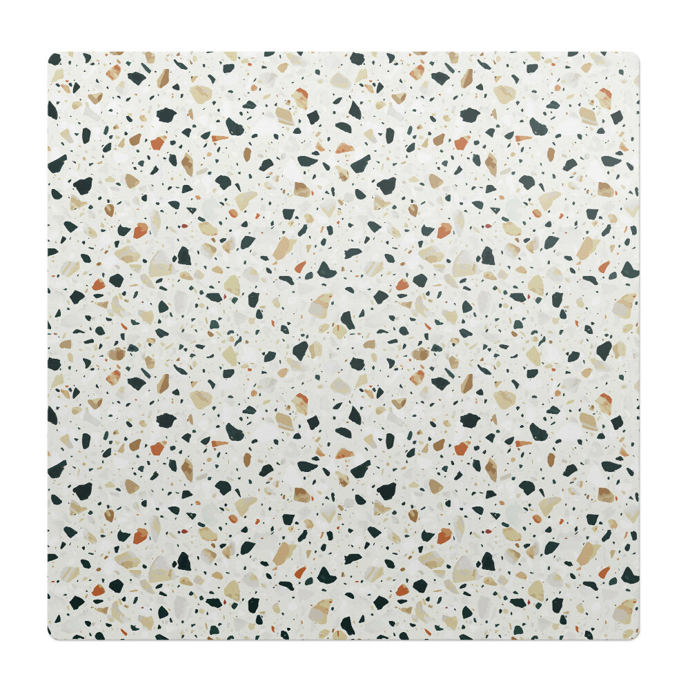 Mata pod fotel biurowy Terrazzo wzór klasyczny