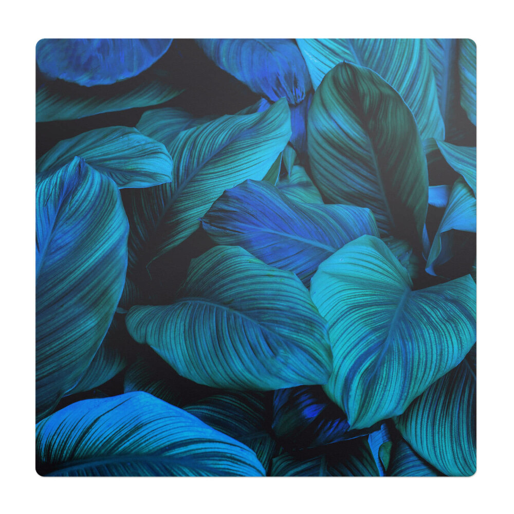 Mata pod fotel ochrona paneli Tropikalne liście