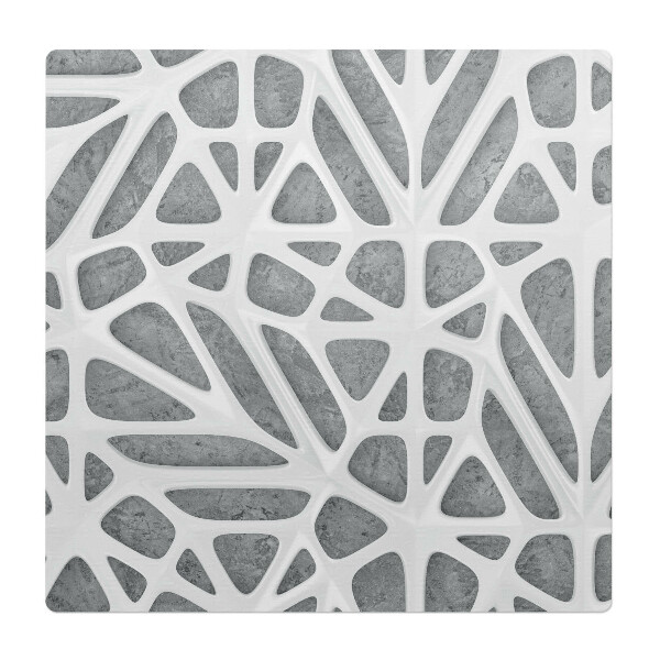 Mata pod krzesło do biura Organiczna siatka